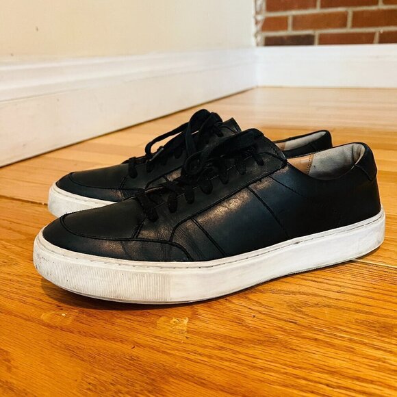 Other - Vince Leonard Leather Platform Sneakers Size 9.5